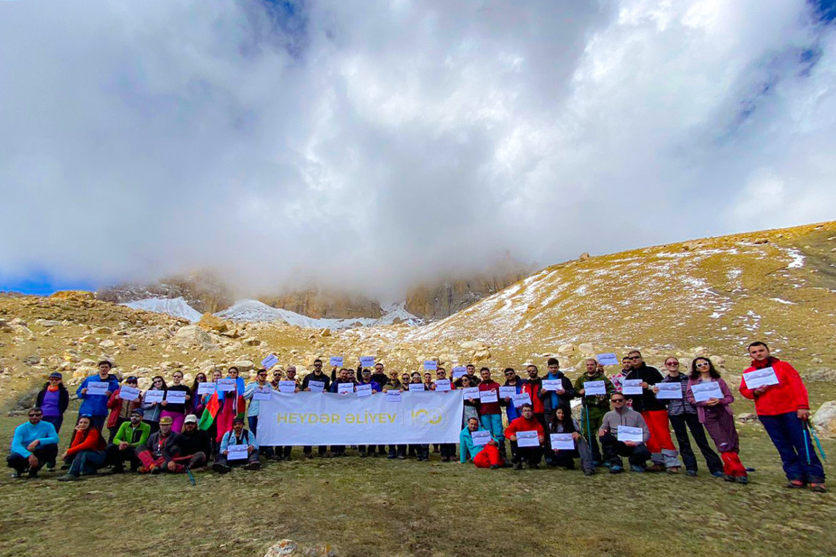 "AzerGold" organized alpiniad on occasion of Heydar Aliyev's jubilee-PHOTO 