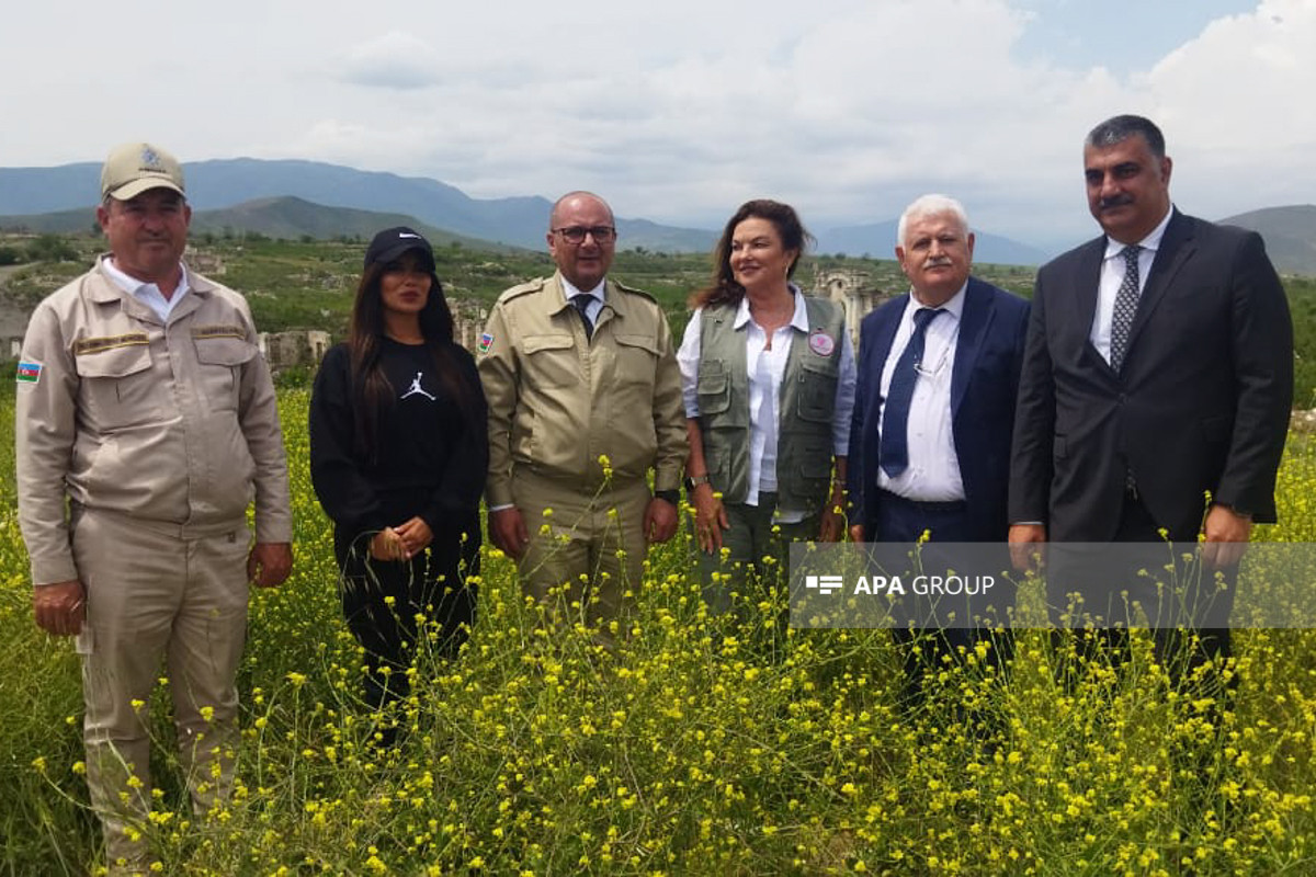“Sülhün Kökləri” təşkilatının təsisçisi Füzuliyə səfər edib  - FOTO 