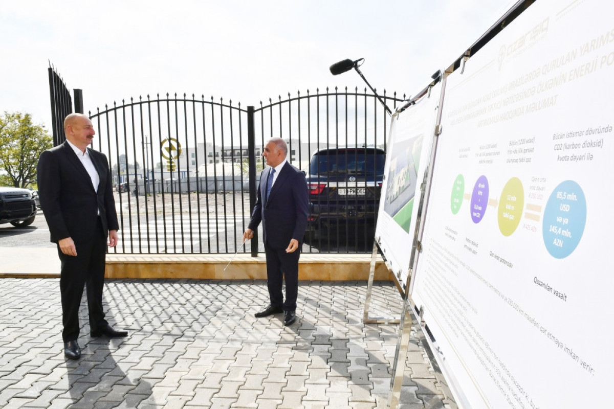 Prezident Şuşa Elektrik Şəbəkələrinin İnnovativ Texnologiyalar Mərkəzinin açılışını edib   - YENİLƏNİB 
