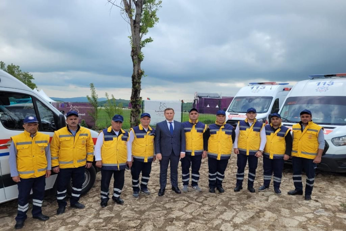 TƏBİB: “Xarıbülbül” Festivalına həkim briqadaları təhkim olunub