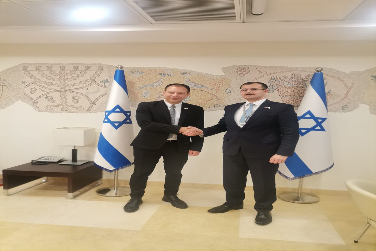Azerbaijani ambassador met with Chair of Israel-Azerbaijan Parliamentary Friendship Group ⁦