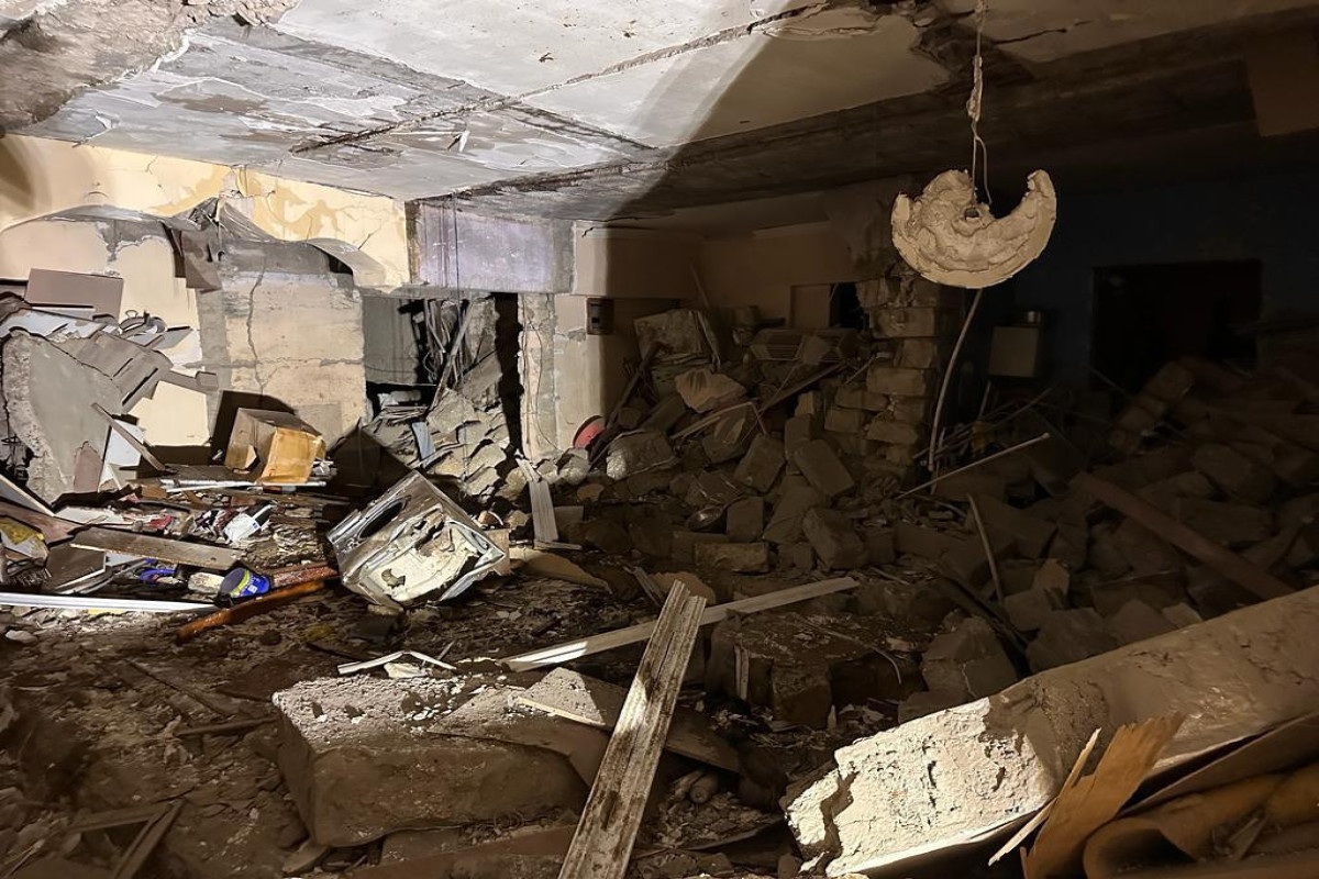 МЧС: Взрыв в общежитии в Баку, предположительно, произошел из-за утечки газа-ФОТО -ВИДЕО 
