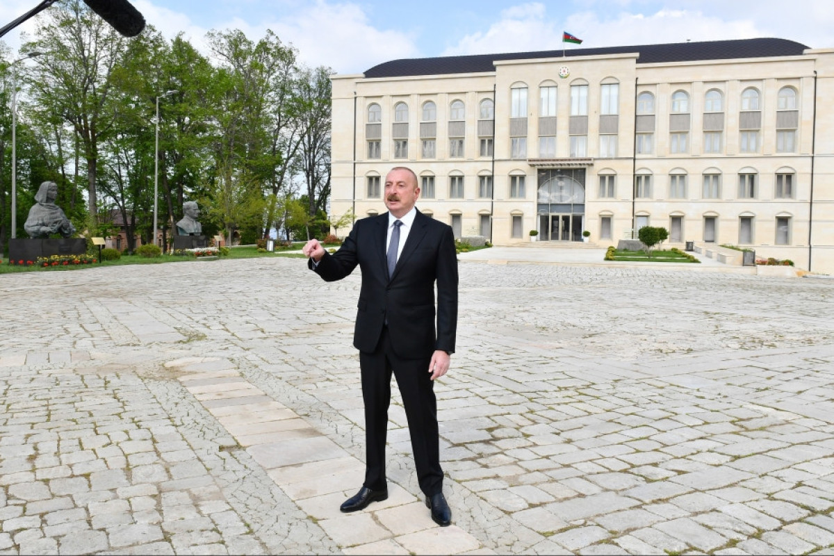 Prezident: Şuşanın azad olunması bizim tarixi Zəfərimizin əsas hissəsi idi