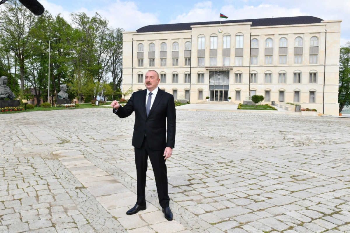 Prezident İlham Əliyev: Bu gün beynəlxalq təşkilatlarda Azərbaycanın hörməti artır