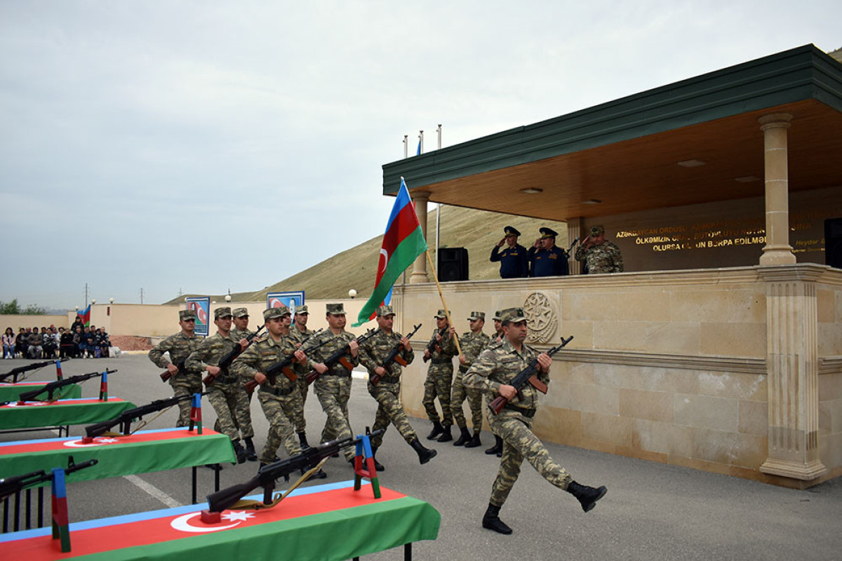 Military Oath-taking ceremonies were held in the Azerbaijan Army -VIDEO 