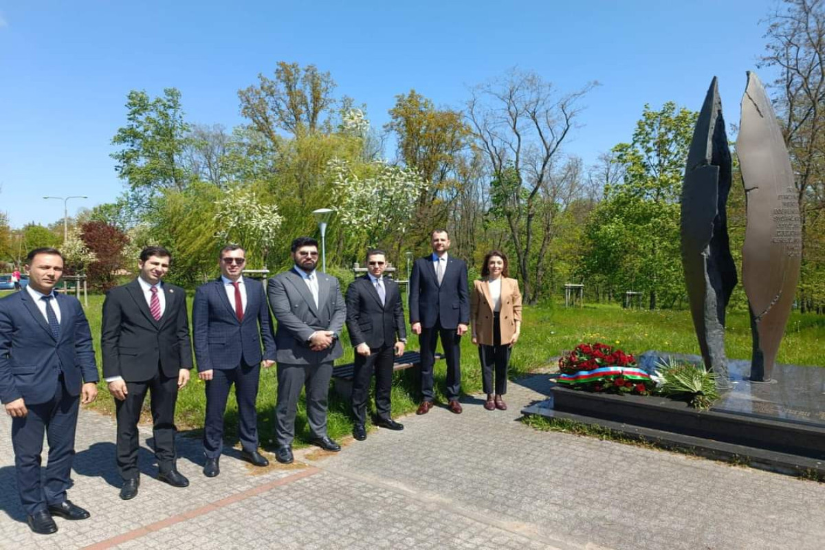 Polşada Heydər Əliyevin 100 illik yubileyi qeyd edilib