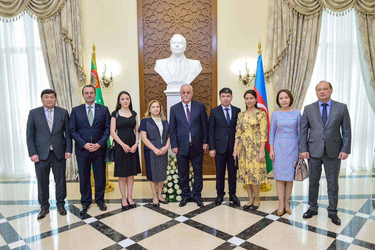 Состоялась церемония открытия нового административного здания посольства Азербайджана в Туркменистане