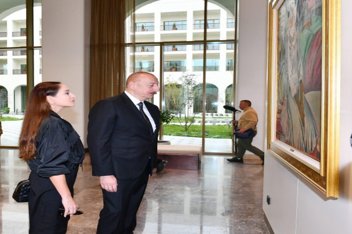 Президент и первая леди приняли участие в открытии Шушинского комплекса отеля-конгресс-центра-ОБНОВЛЕНО 