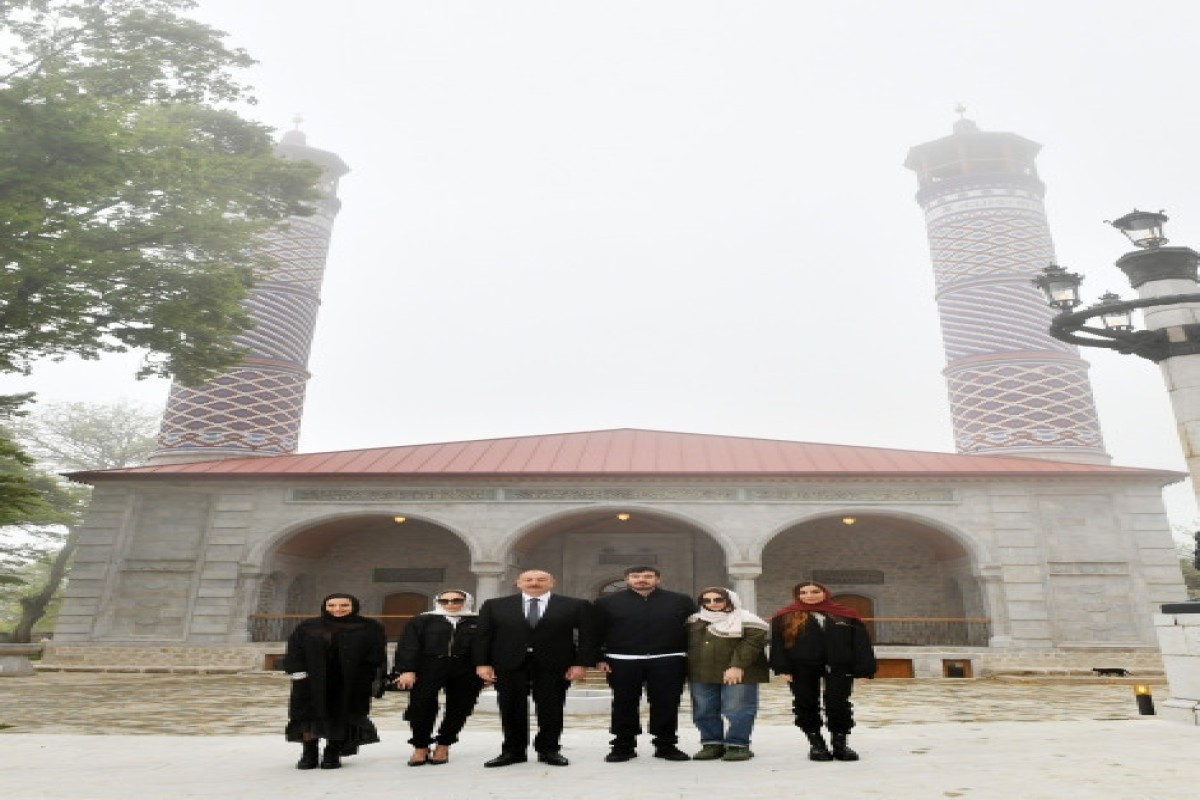 В Шуше после капитальной реконструкции и реставрации открылась мечеть Юхары Говхар Ага-ОБНОВЛЕНО 1 