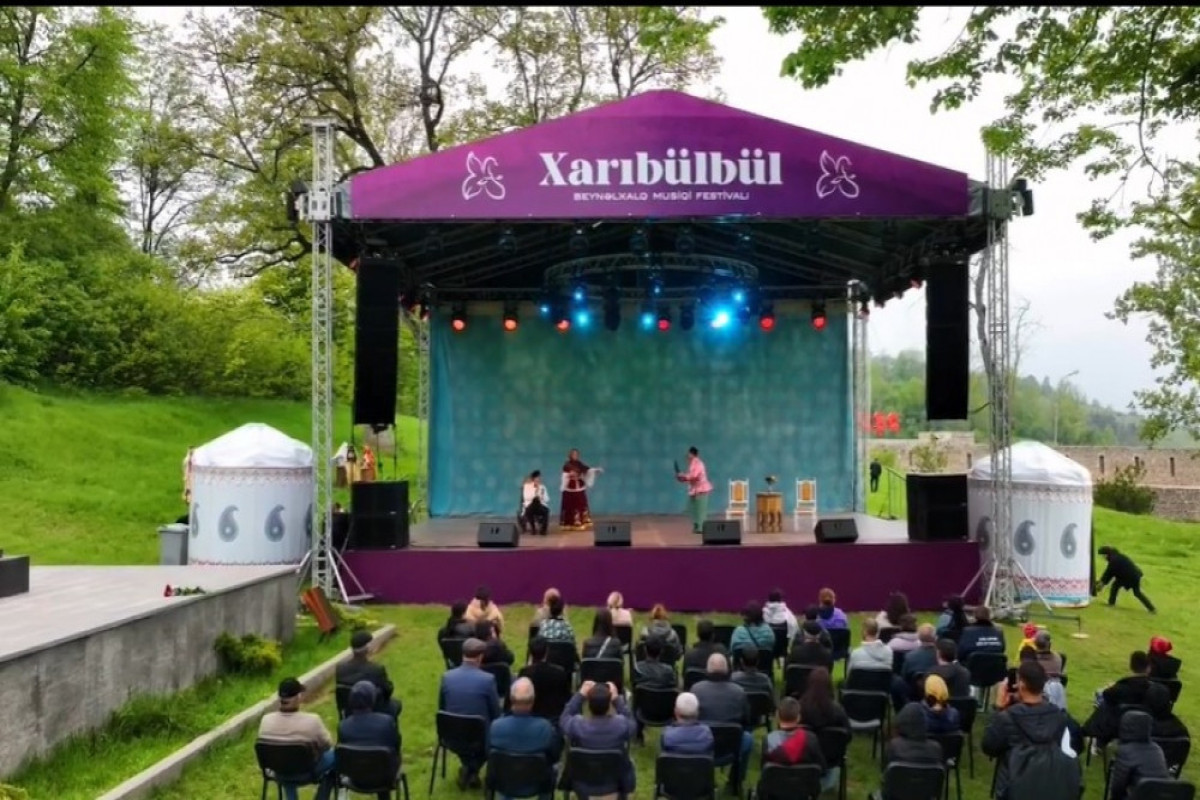 First VP Mehriban Aliyeva shares footage from Khari Bulbul International Musical Festival in Shusha-PHOTO 