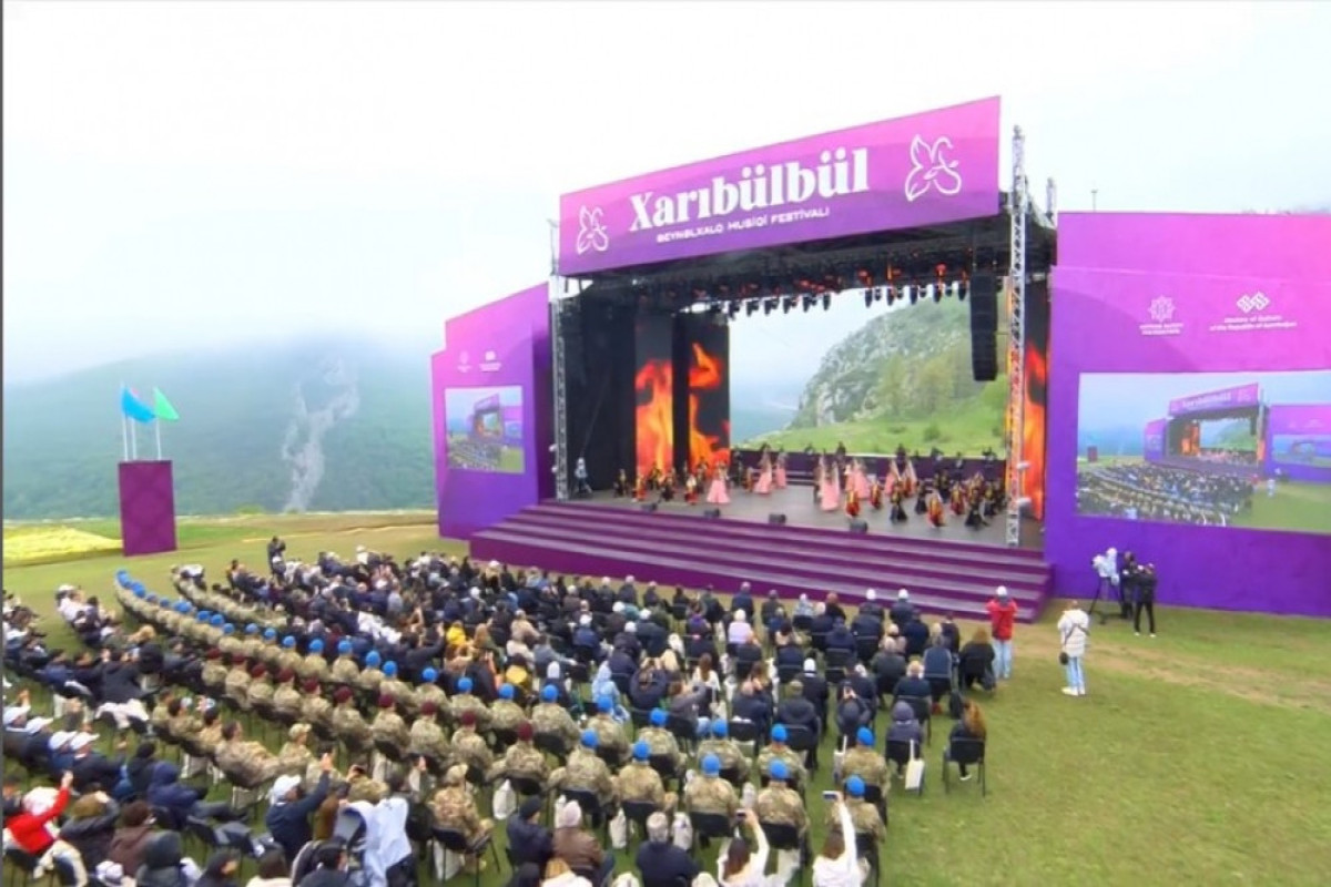 First VP Mehriban Aliyeva shares footage from Khari Bulbul International Musical Festival in Shusha-PHOTO 
