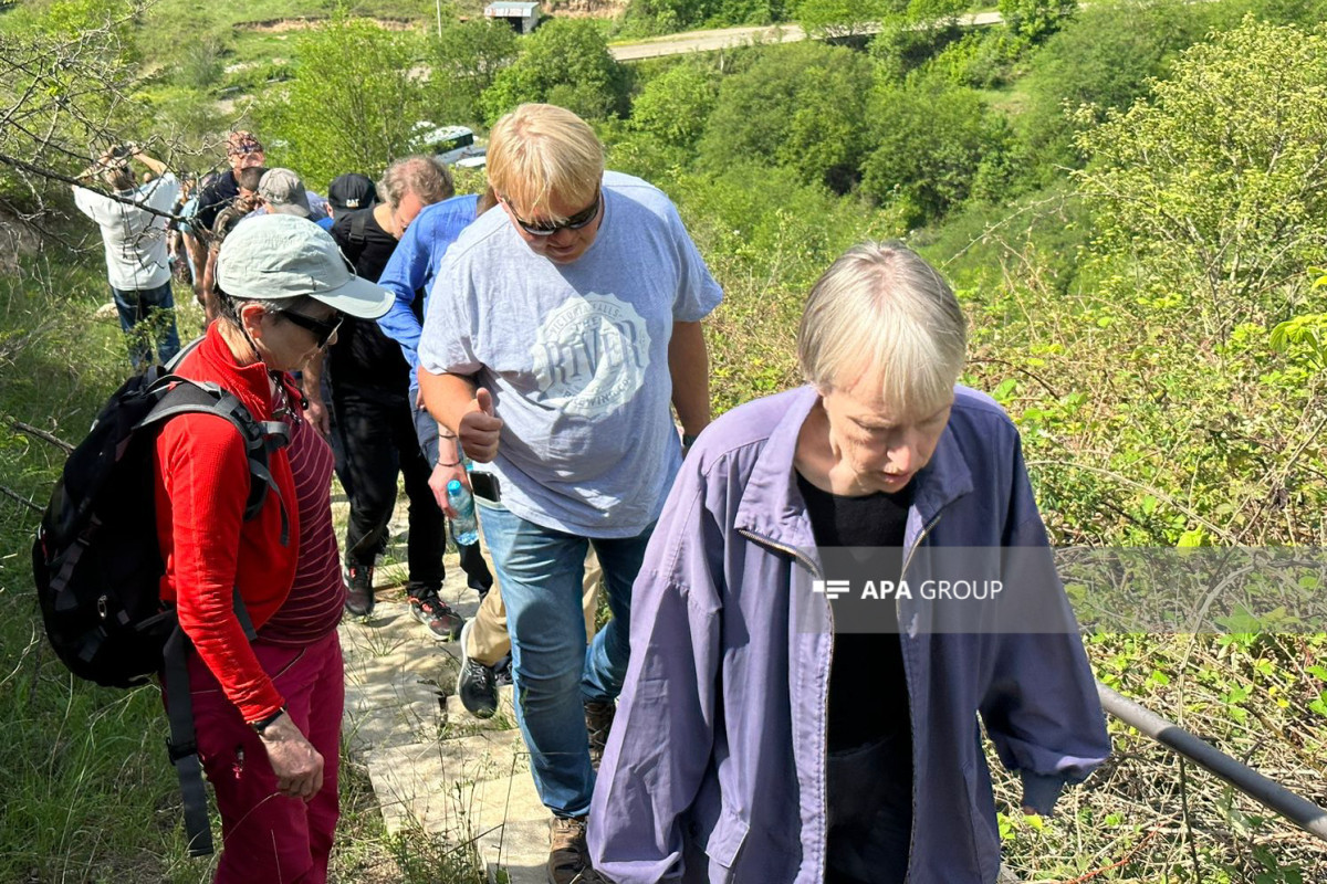 İsveçli səyyahlar Füzuli və Xocavəndə səfər ediblər- FOTO  - YENİLƏNİB-1 