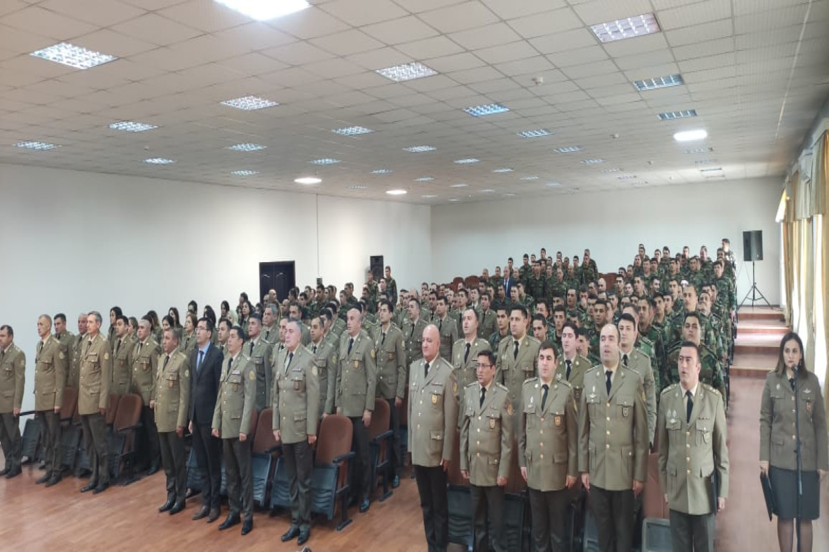 Mülki müdafiə qoşunlarında Heydər Əliyevin 100 illik yubileyi qeyd olunub - FOTO 