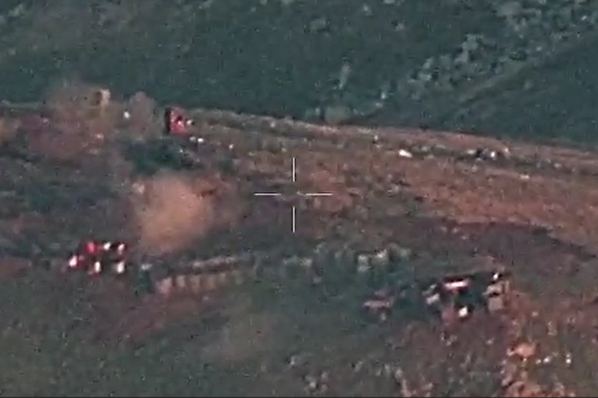 Azerbaijani Army destroyed Armenian military infrastructure in direction of Zod-VIDEO 