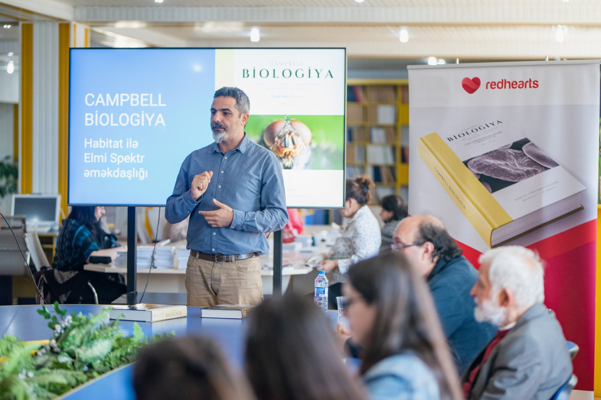 “Campbell Biologiya” kitabının BDU-da və ADPU-da təqdimatı keçirilib - FOTO 