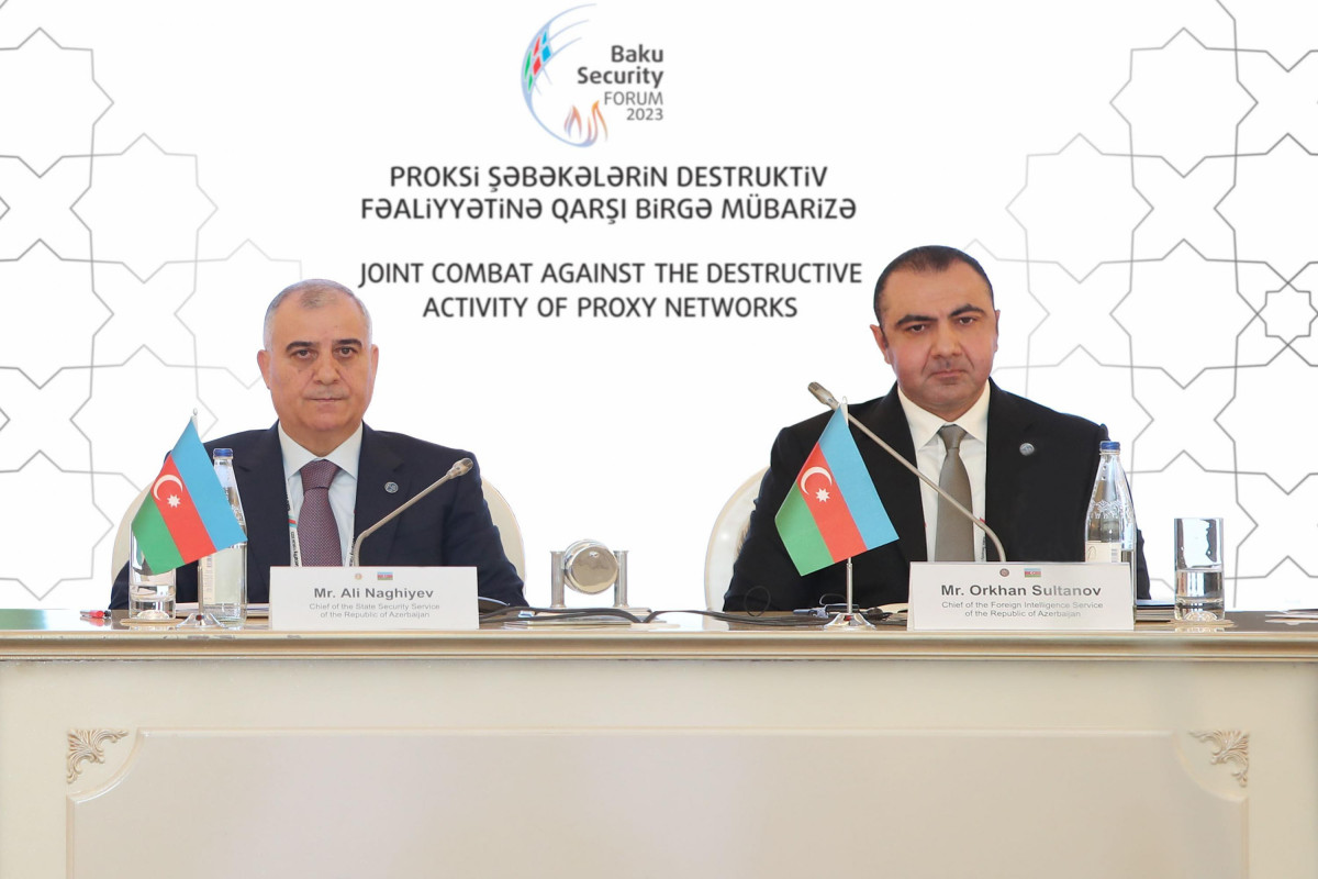 Proksi müharibələr mövzusunda ilk beynəlxalq konfrans keçirilib - FOTO 