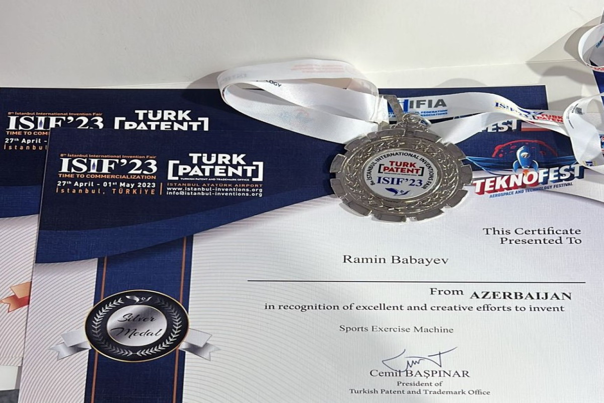 FHN əməkdaşı “TEXNOFEST” çərçivəsində keçirilən sərgidə gümüş medal qazanıb
