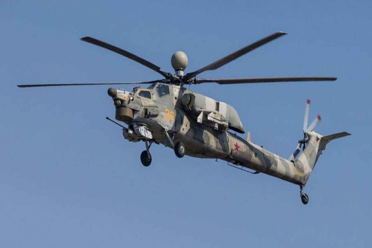Krımda Rusiyanın hərbi helikopteri qəzaya uğrayıb, iki pilot ölüb