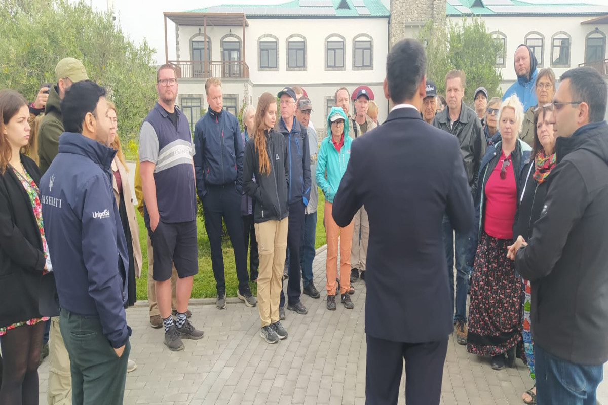 İsveçli səyyahlar Zəngilanda səfərdədir - FOTO 