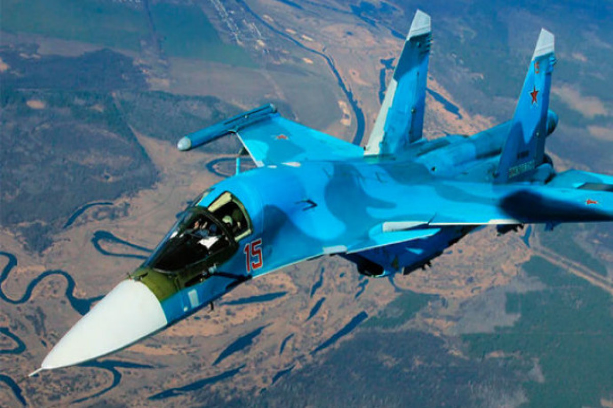 Rusiyada Su-34 qırıcı bombardımançı təyyarəsi qəzaya uğrayıb