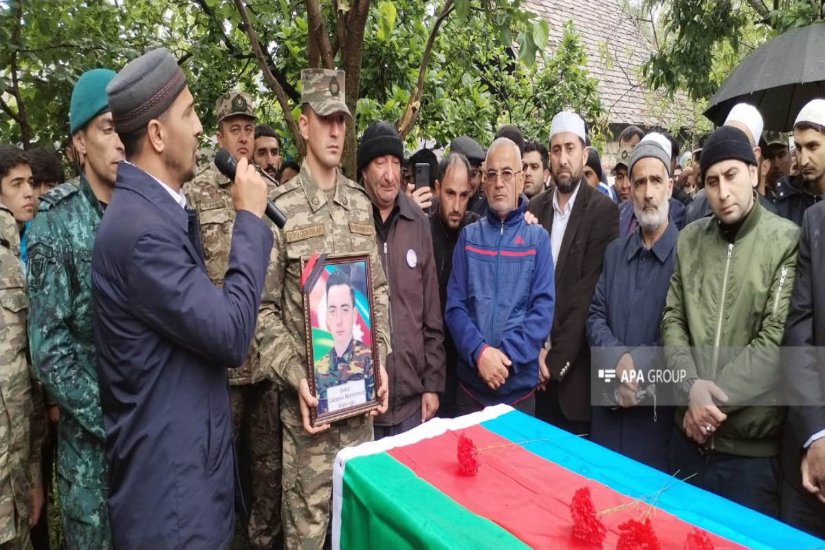 Martyred serviceman of Azerbaijan Army was laid to rest -PHOTO 