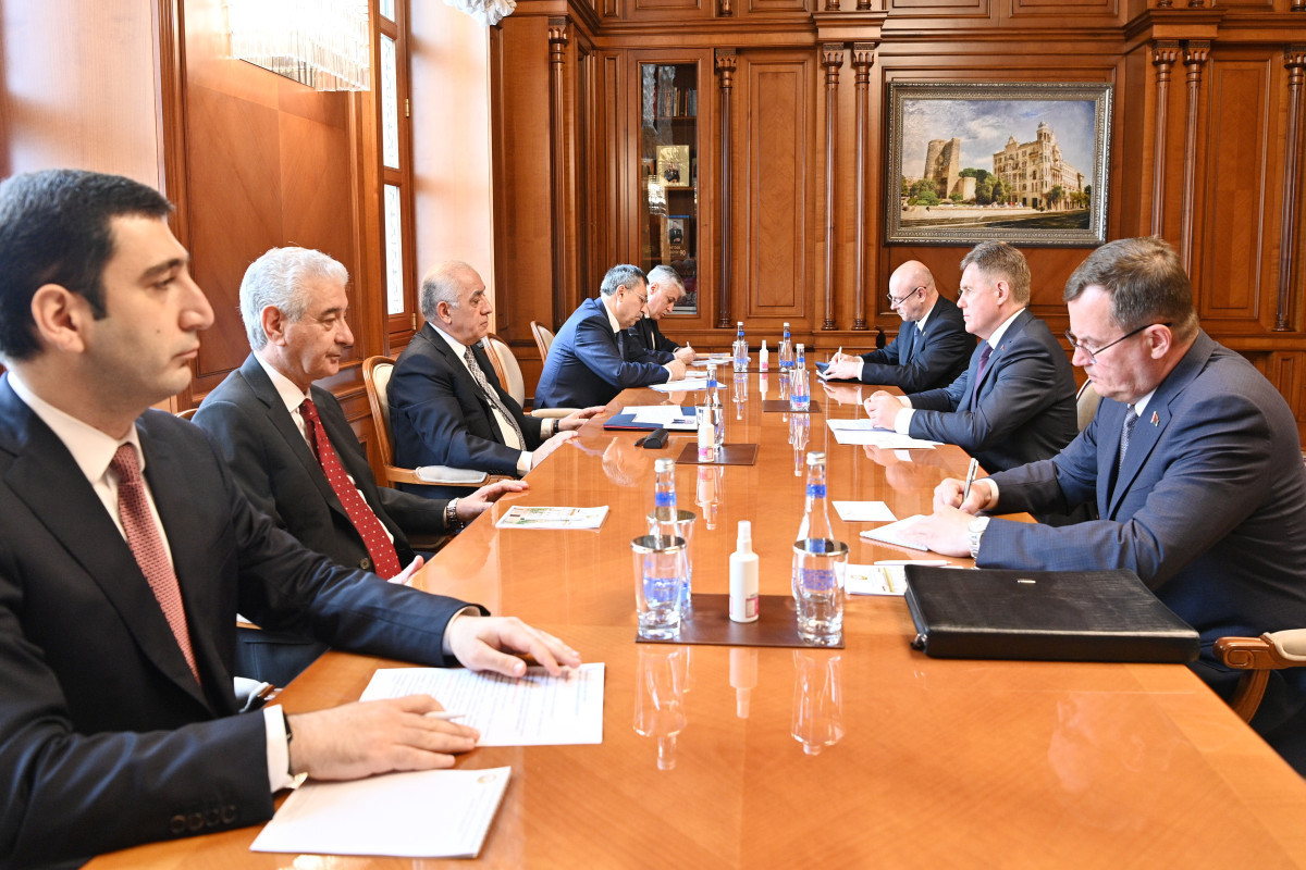 Azerbaijani Prime Minister met with Deputy PM of Belarus