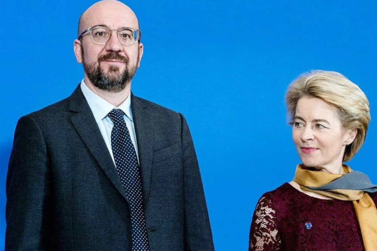 Şarl Mişel - Ursula von der Leyen