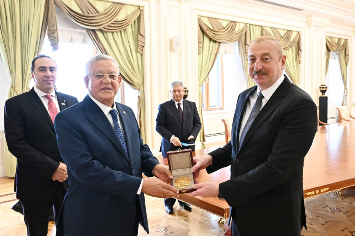 President of Azerbaijan Ilham Aliyev received Speaker of House of Representatives of Egyptian Parliament