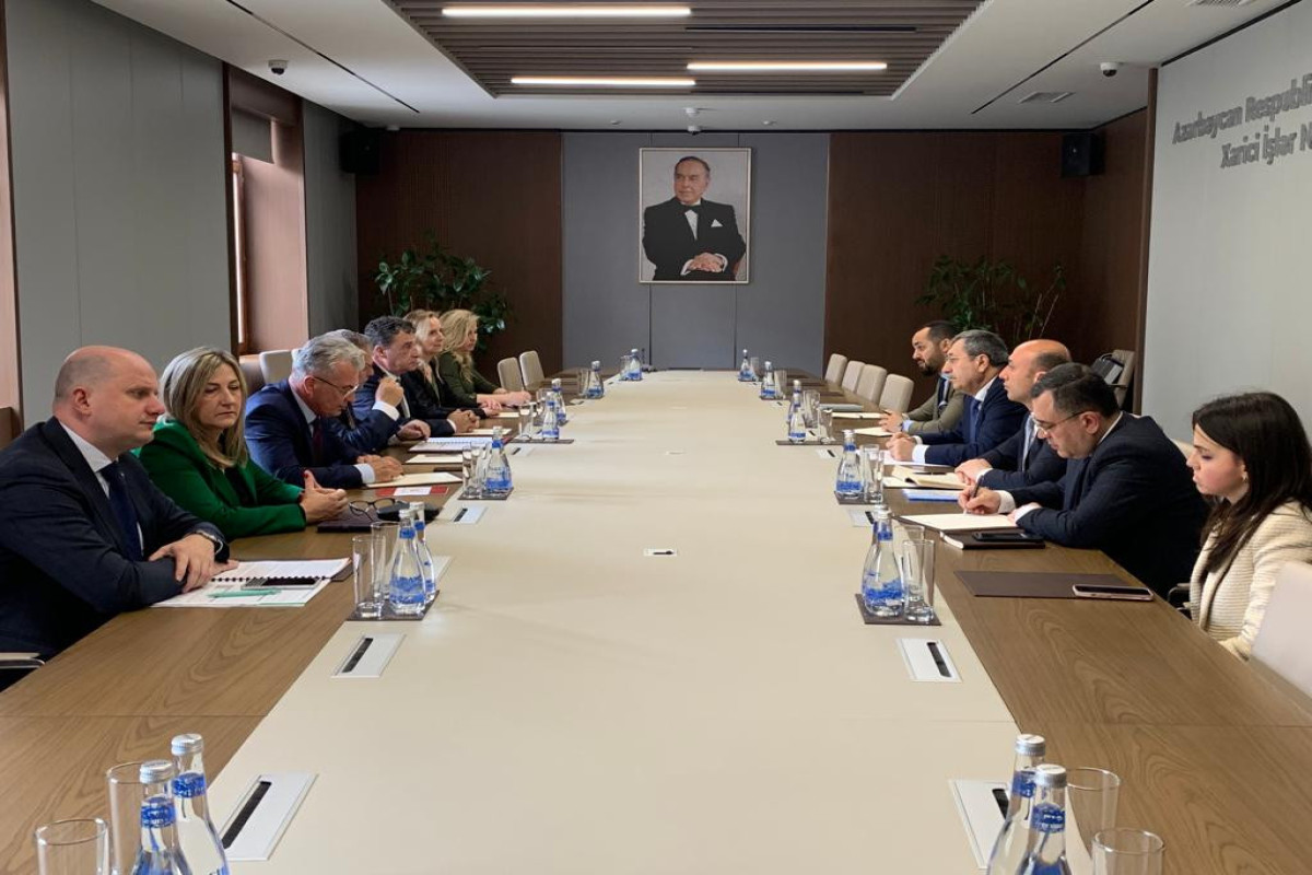 Xələf Xələfov Xorvatiya Parlamentinin sədr müavini ilə görüşüb