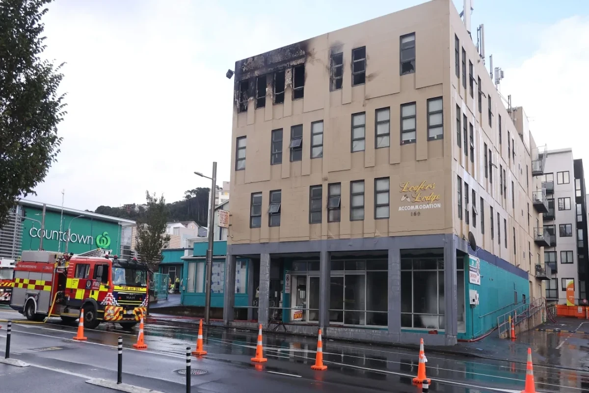 At least six dead in New Zealand hostel fire