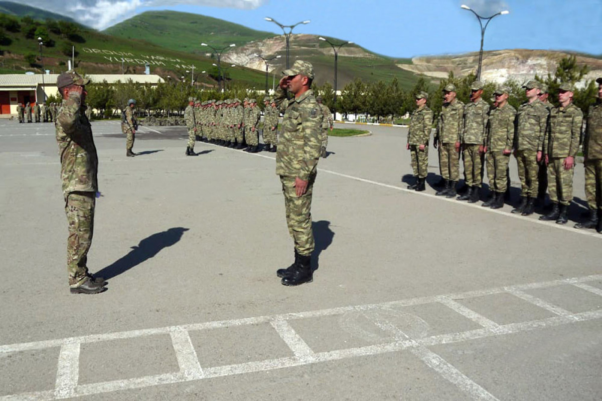 Hərbi vəzifəlilərin növbəti təlim toplanışı keçirilir - FOTO 