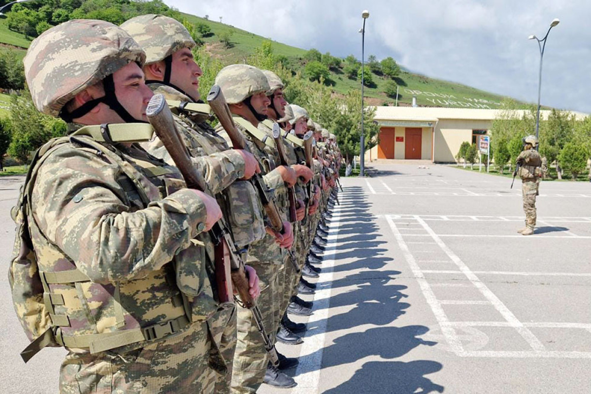 Training session for reservists is underway-Azerbaijani MoD-PHOTO 