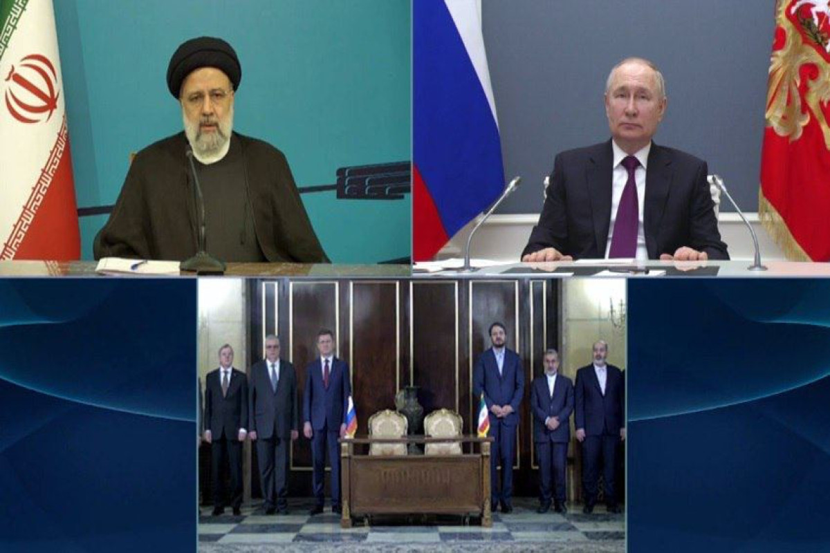 Heads of Russia and Iran sign agreement on building Rasht-Astara Railway