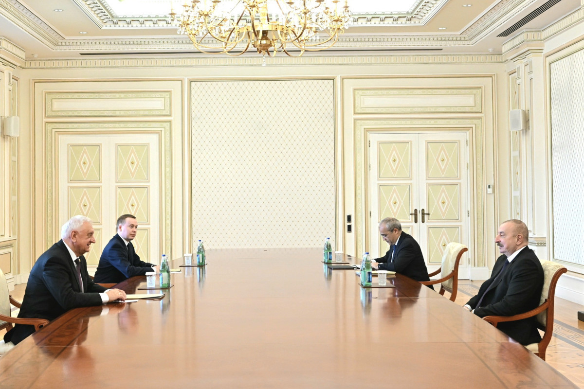 President of Azerbaijan Ilham Aliyev received Chairman of Board of Eurasian Economic Commission