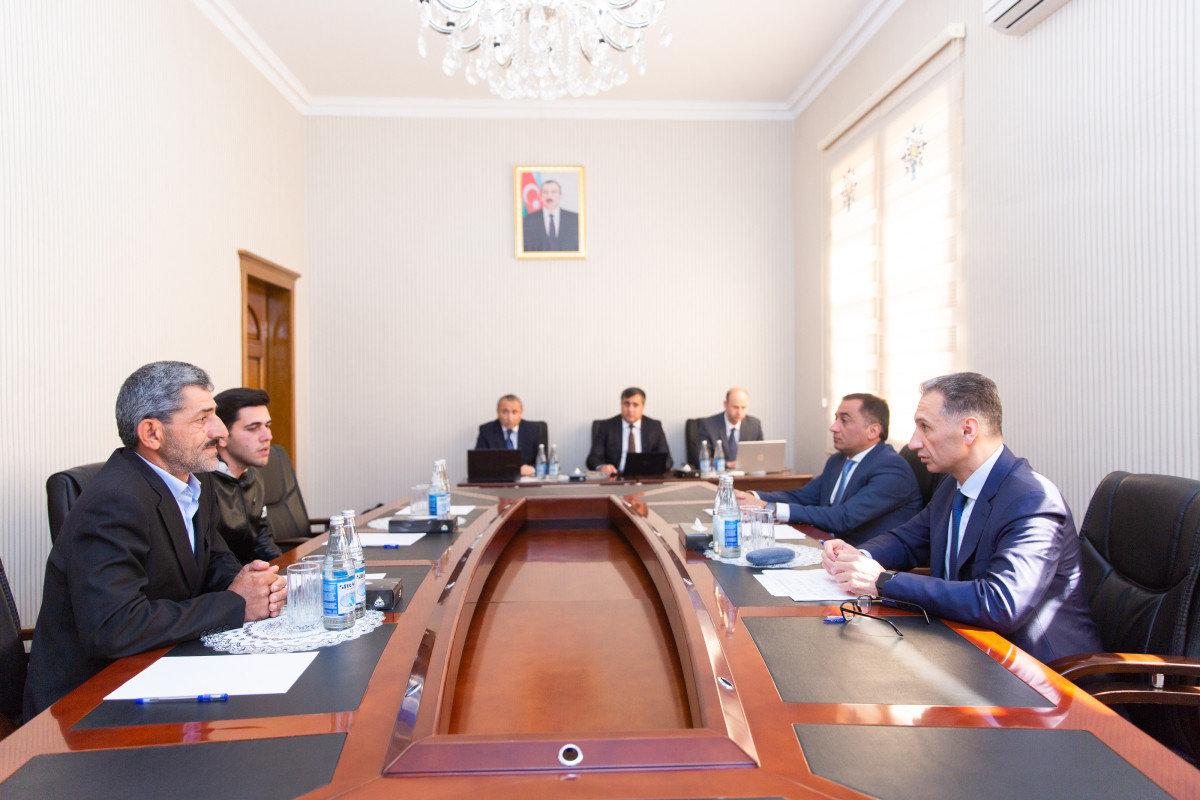 Nazir Rəşad Nəbiyev Ağcabədidə vətəndaşları qəbul edib
