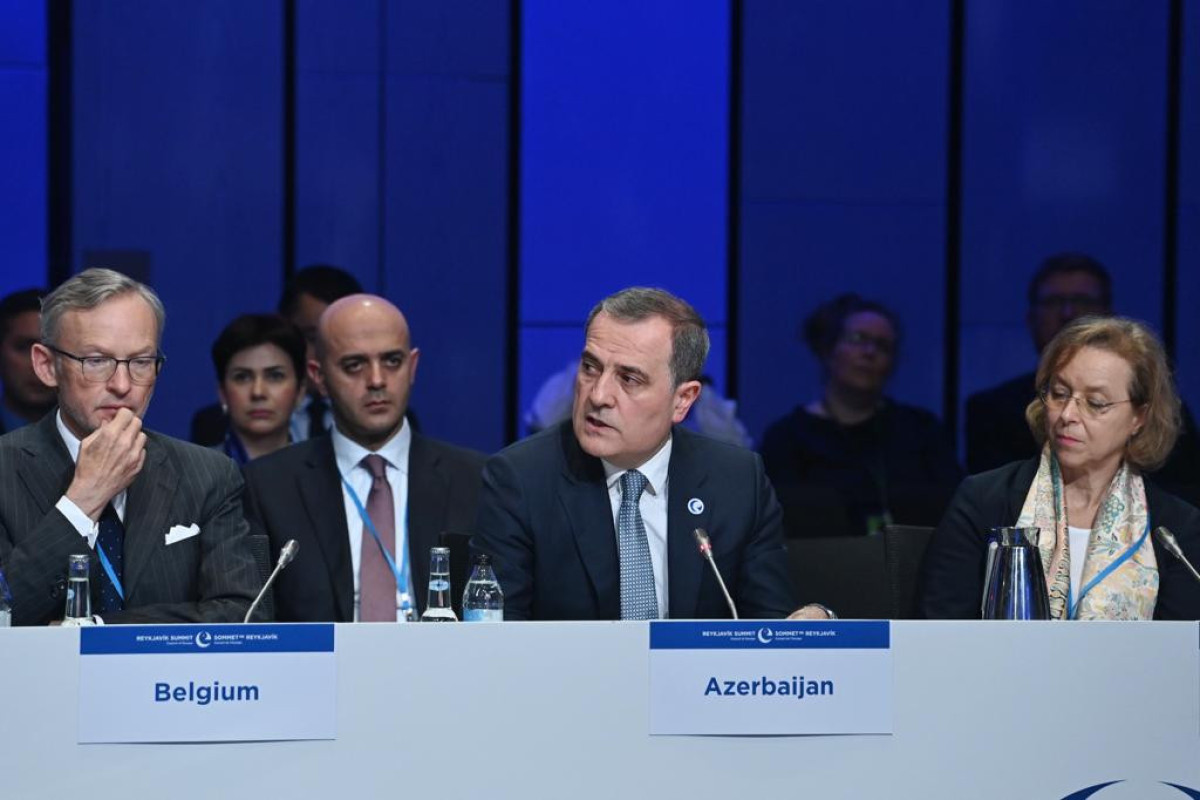 Azerbaijani FM delivered national statement at the 4th Summit of European Council in Reykjavik