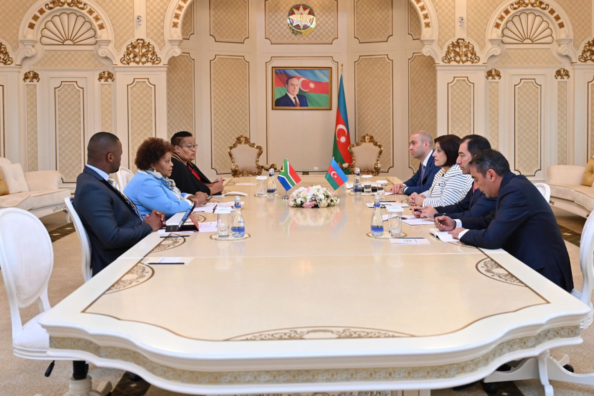 Chair of Azerbaijani Parliament meets with Head of RSA National Assembly
