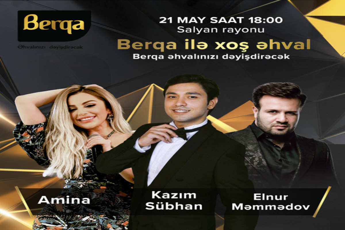 “Berqa” ilə “Xoş əhval” konserti bu dəfə Salyanda - FOTO 