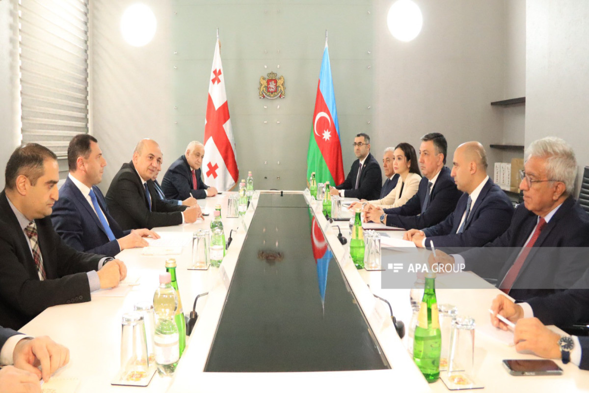 Təhsil nazirləri Azərbaycandilli və gürcüdilli məktəblərin vəziyyətini müzakirə edib - FOTO 