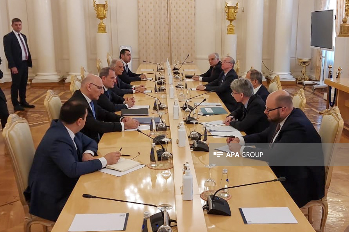 Azerbaijani and Russian Top Diplomats' meeting in Moscow ended-PHOTO -VIDEO -UPDATED 