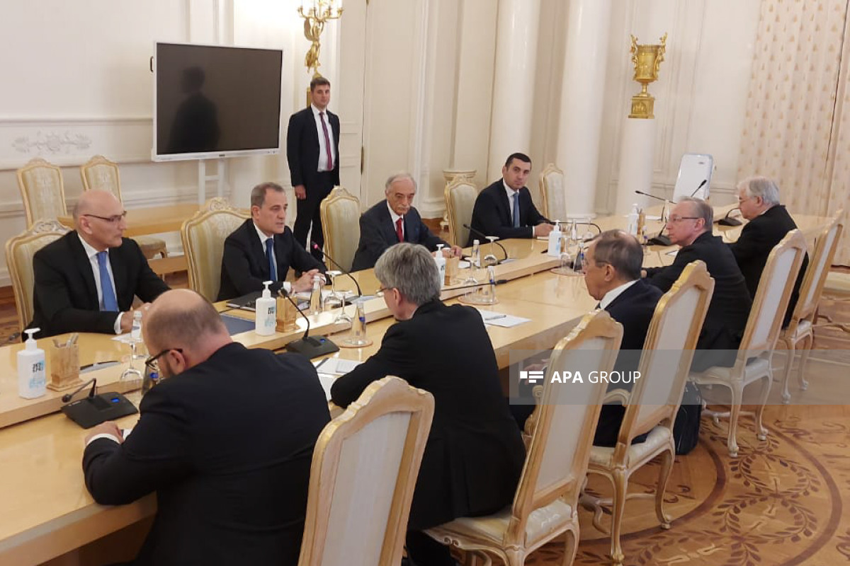 Azerbaijani and Russian Top Diplomats' meeting in Moscow ended-PHOTO -VIDEO -UPDATED 