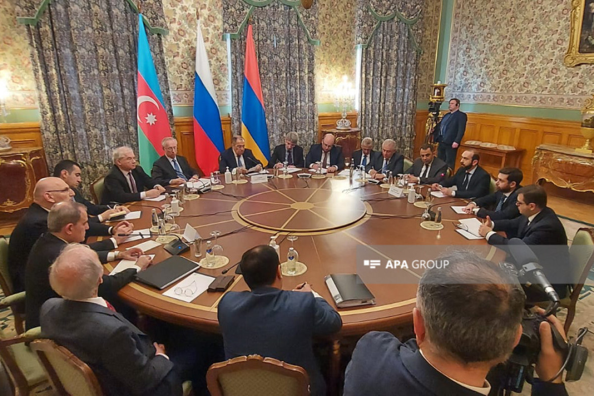 Russian FM says active work underway over text of Azerbaijan-Armenia peace agreement