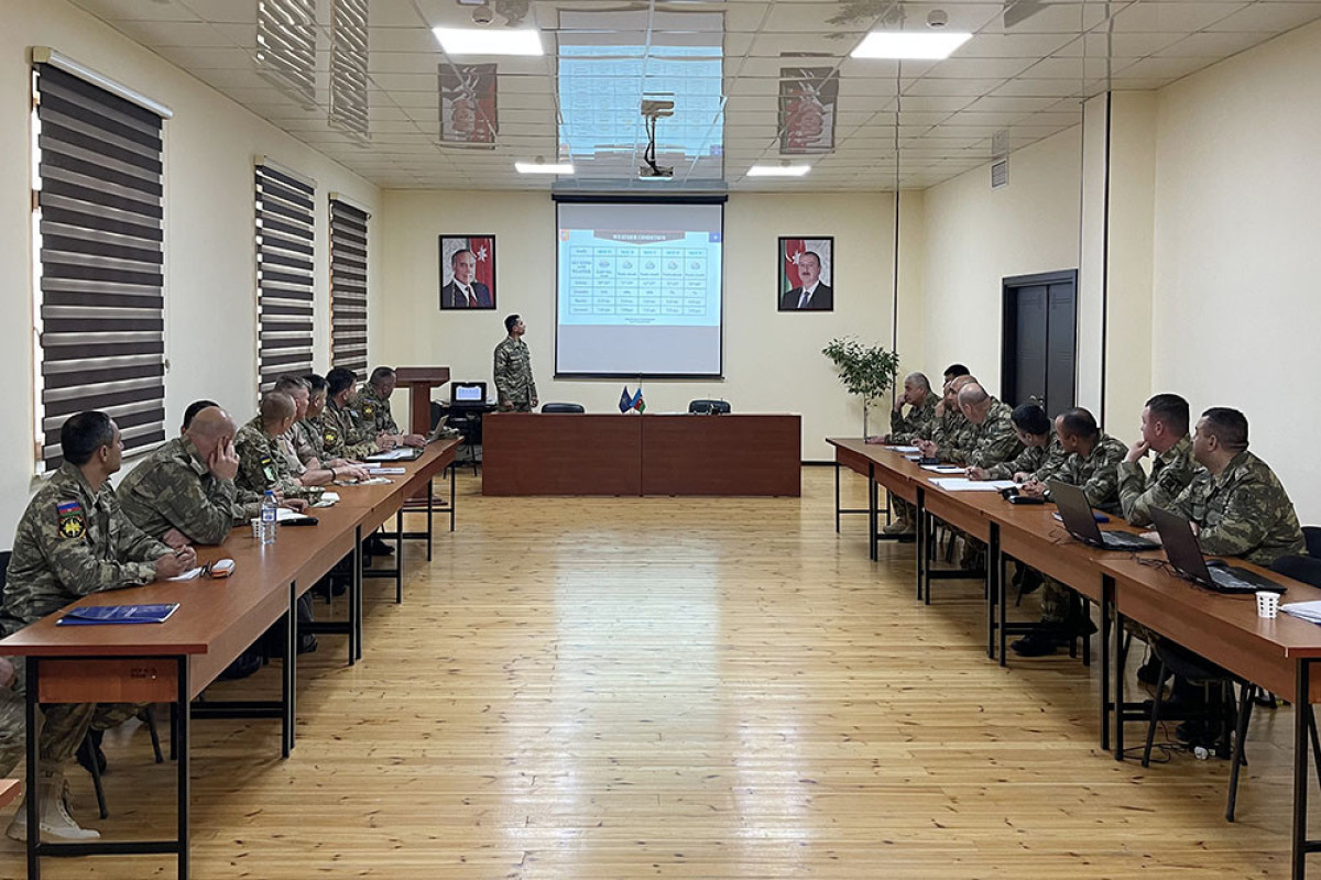 Advisory meeting on OCC units’ NEL-2 exercise was held: Azerbaijan MoD-PHOTO 