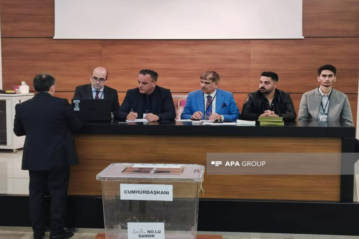 Naxçıvandakı Türkiyə vətəndaşlarının prezident seçkilərində səsverməsi başlayıb - FOTO 