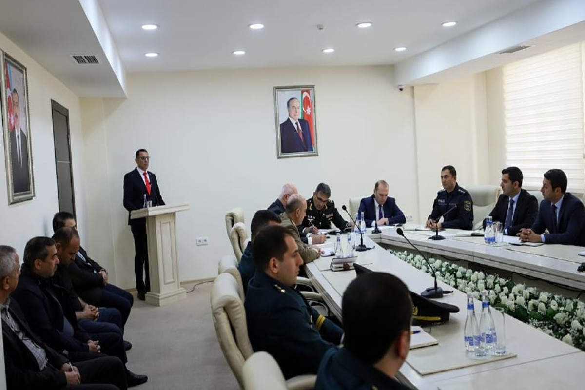 FHN-də “Su hövzələrində təhlükəsizliyin təmin olunması” mövzusunda müşavirələr keçirilib