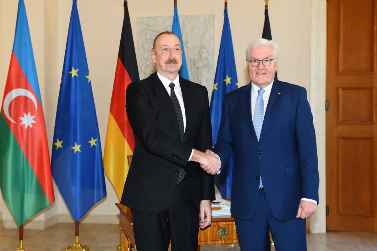 Президент Германии поздравил Президента Ильхама Алиева