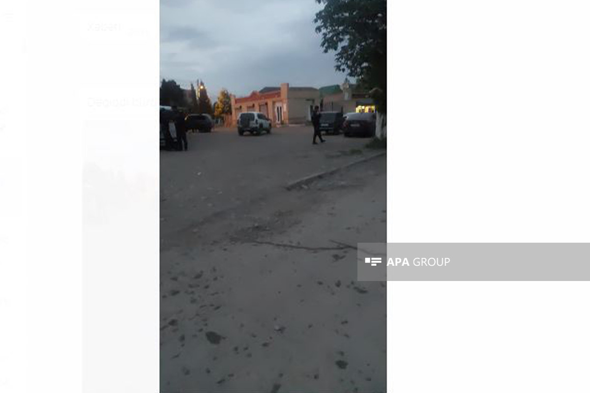 Gəncədə kafeyə qumbara atılıb - FOTO 