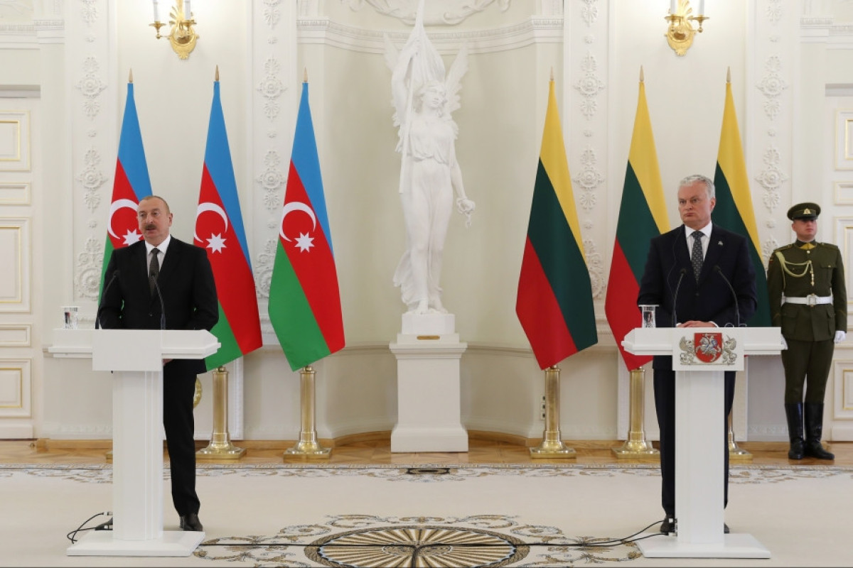 Prezident: Bu gün keçiriləcək Litva-Azərbaycan biznes forumu önəmli addım olacaq