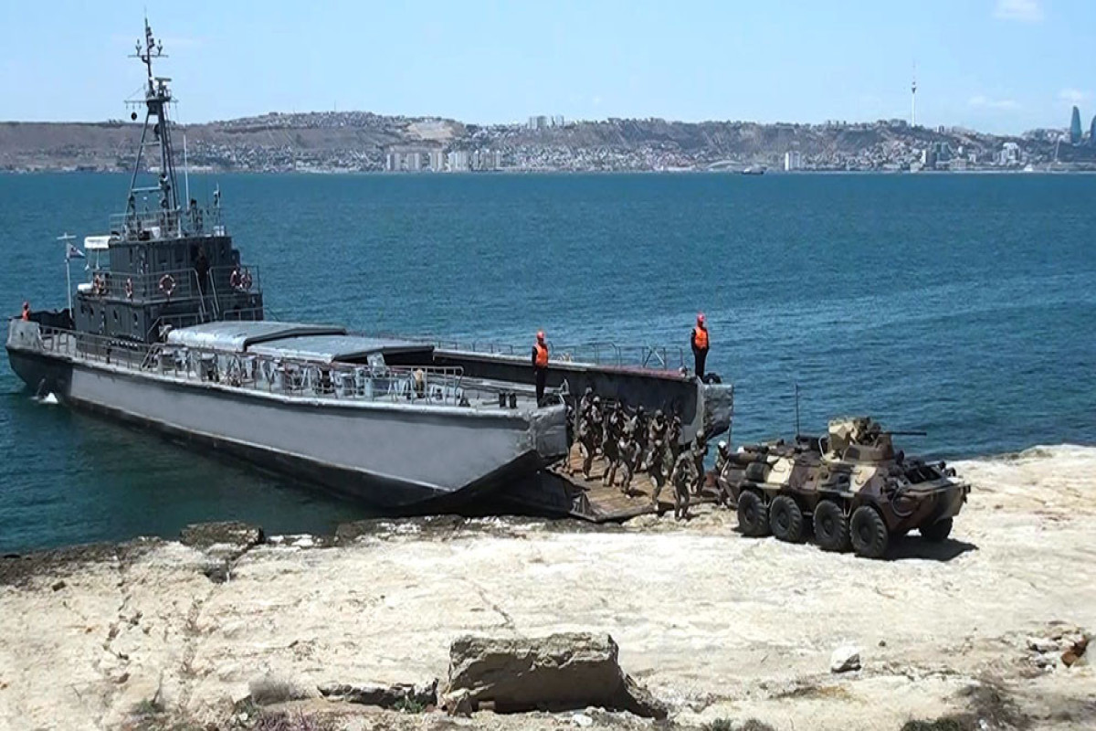Tactical exercises held in Azerbaijan Naval Forces-VIDEO 