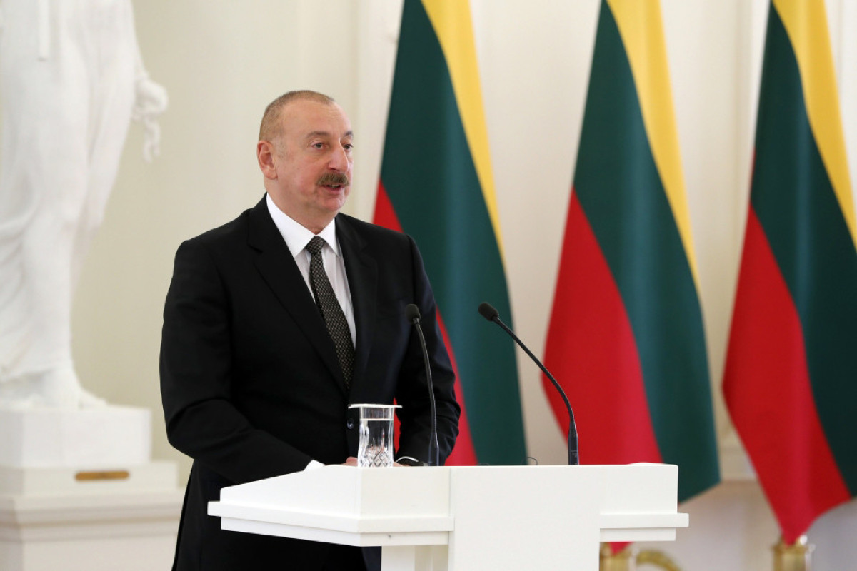 Prezident İlham Əliyev: Litva və Azərbaycan bir-biri ilə uğurla əməkdaşlıq edir